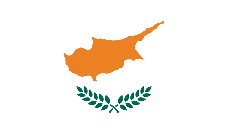 Cyprus-flag The flag of Cyprus