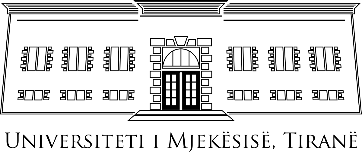 Logo for the University of Medicine, Tirana