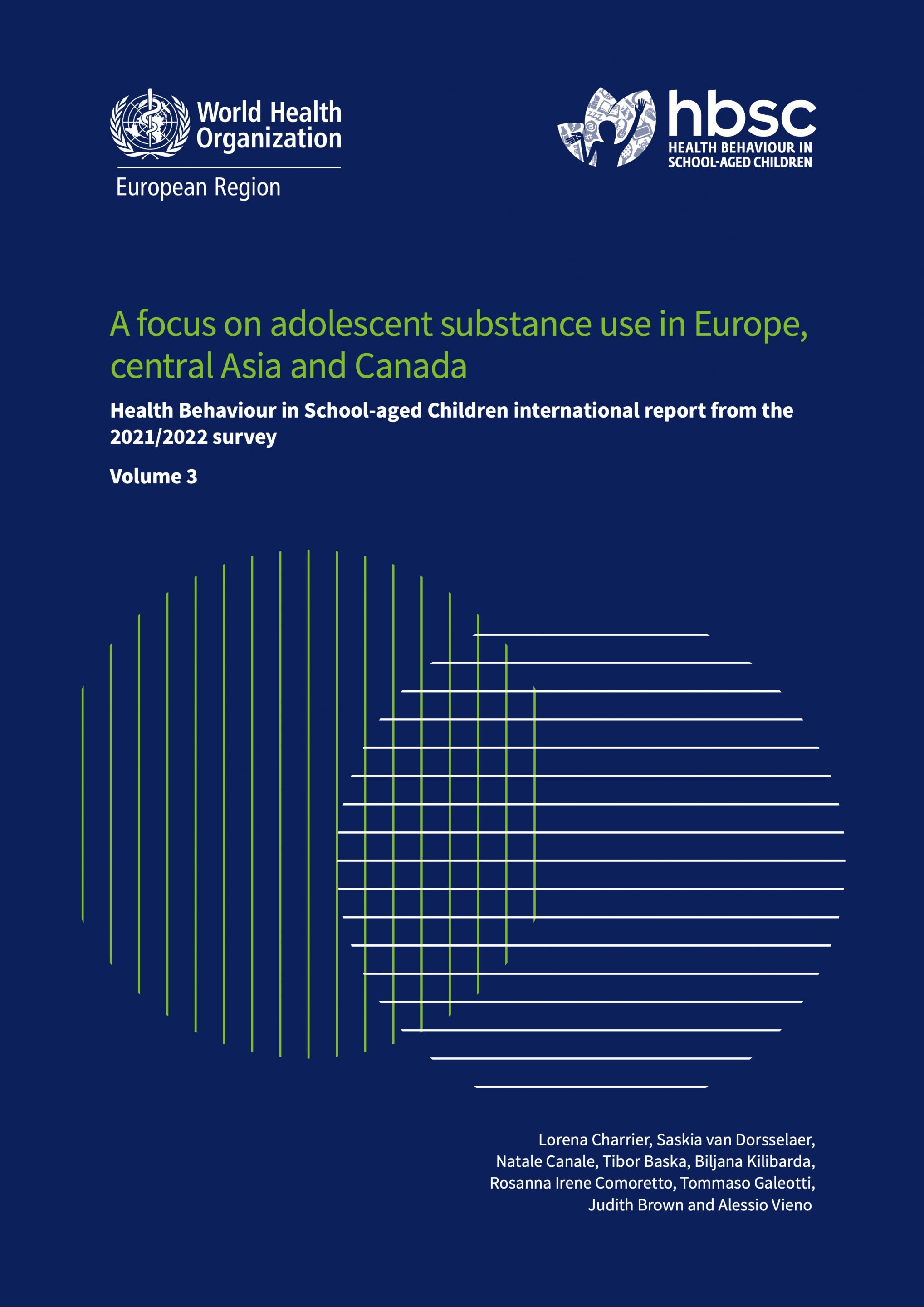 Cover image from volume 3 report on adolescent substance use